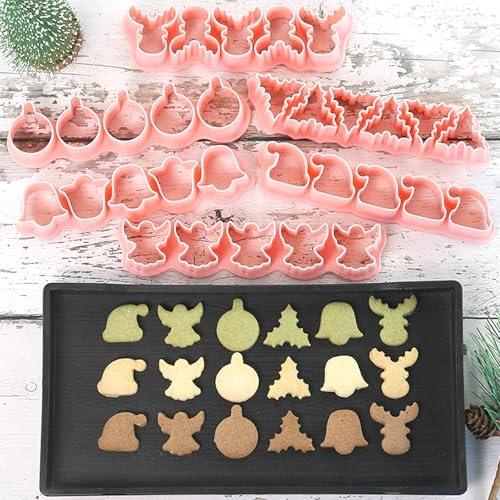 Mini Christmas Cookie Cutter for Pet Treats, Cute Homemade Snacks Cutters - color: Christmas-1