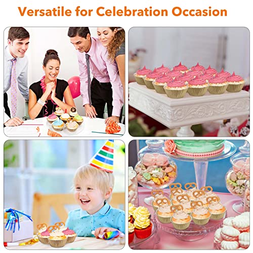 Gifbera Natural Metallic Foil Cupcake Liners - Standard Size Baking Cups Muffin Liners Paper for Celebration, 200-Count - color: Natural
