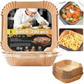 Air Fryer Liners Disposable for Instant Pot Vortex Plus 6QT XL Air Fryer - size: 8" Square 200 pcs