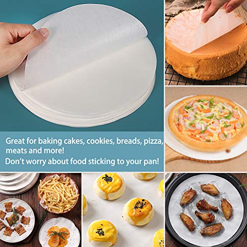 BYKITCHEN 12 Inch Round Parchment Paper for Springform Pan, Pizza Pan - size: 12inch
