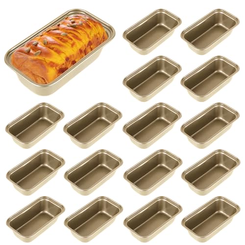 QTLCOHD 16 Pack Loaf Pans 5" x 2"