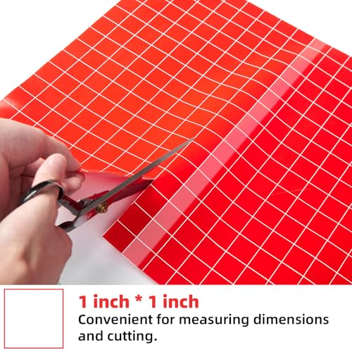 Silicone Baking Mat Roll 12IN*5FT Free Cutting, Non-Slip Pastry Mat, Non-Stick Reusable Air Fryer Liner, Oven Liners, Counter Mat, Freeze Dryer Mat, Easily Cut to Size Fit All Ovens Pans Tins Dishes - color: Red, size: 60"L x 12"W