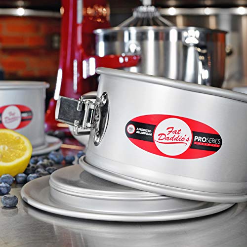 Fat Daddio's PSF-113 Anodized Aluminum Springform Pan, 11 x 3 Inch - size: 11 x 3 inches