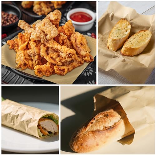 EcoDispose Precut POP UP Deli Paper Sheet, 200 Pack, 10" x 10.5", Kraft - color: Kraft, size: 10"x10.5"