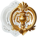 Baroque Silicone Molds Curlicues Scroll Relief Lace Fondant Mold - color: Style I