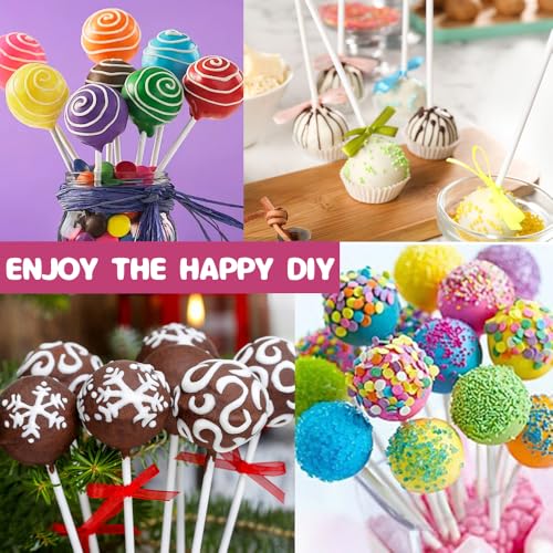 2 Pairs Round Balloon Lollipop Molds Silicone Cake Pop Mold Mini Cake Pop Molds Silicone Lollipop Mold Polymer Clay Molds 3d Fondant Molds Clay Mould Chocolate Candy Fondant Mold Diy Cake Decorations