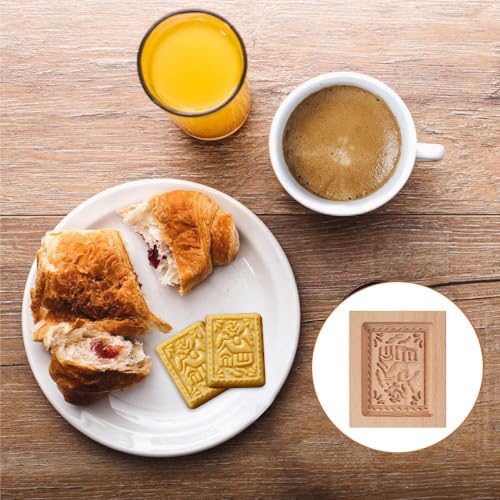 Wooden Baking Mold, 3D Carved Wooden Biscuit Molds, Chocolate Cookie Molds with Beautiful Patterns for Cleaning & Easy Release - size: Hedgehog