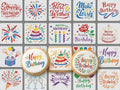 20Pcs 4x4Inch Reusable Birthday Stencils Set for DIY Happy Birthday Cookie/Wood/Wall/Fabric Decor/DIY Crafts (2)