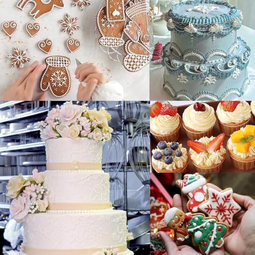 6pcs Round Piping Tips Set - color: A