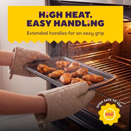 Wilton Gold Non-Stick Small Baking Sheet, Made Without PFAS, 13 x 9 in. - size: 13 x 9 in. (Pack of 1)