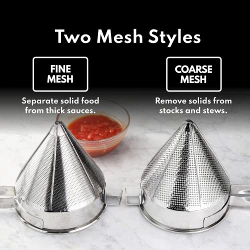 New Star Foodservice 34219 Stainless Steel China Cap Strainer, 7-Inch