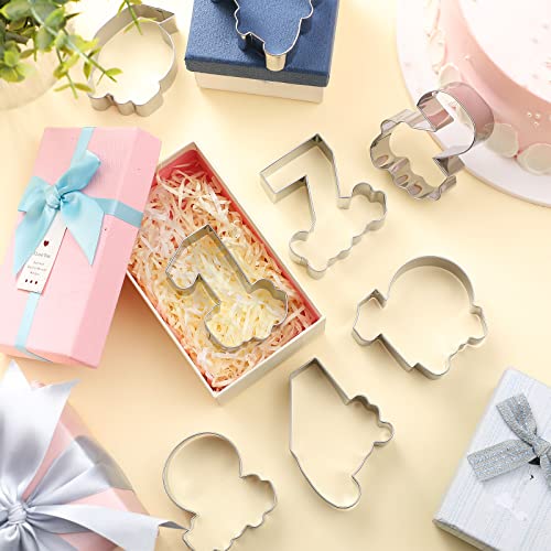 Vesici 10 Pieces Numbers Cookie Cutters Set Number 1-10 Shapes