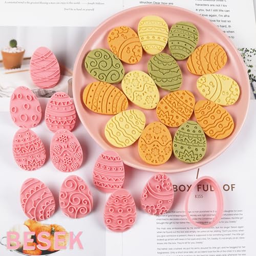27 PCS Easter Cookie Cutters (3 IN 1) - color: Easter iii