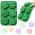 1 Pcs Snowflakes Shape Chocolate Molds Christmas Silicone Molds - color: Styl 4