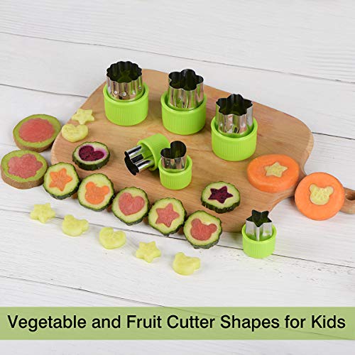 Hhyn Sandwich Cutters Set for Kids, 12 PCS