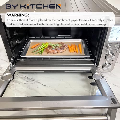 BYKITCHEN 11 x 9in Disposable Air Fryer Parchment Paper Sheet Liners,120PCS - size: 9 x 11 Inch