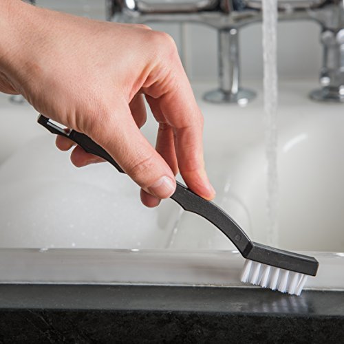 SPARTA Flo-Pac 7" Utility Brush with Nylon Bristles for Detail Cleaning (Pack of 4) - size: 1 Count (Pack of 4)