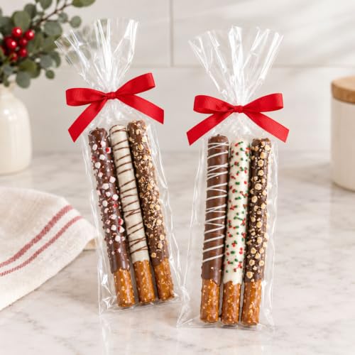 Cellophane Treat Bags 3x11 Inch 200 Pcs - size: 3x11 Inch (Pack of 200)