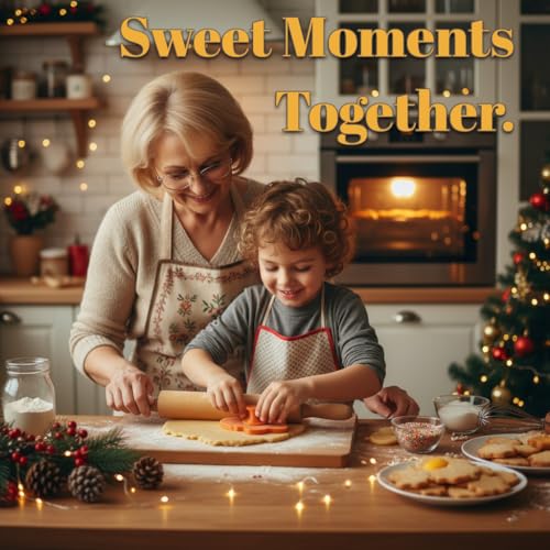 Linzer Cookie Cutter Set 2.4 Inch (6cm) – Scalloped Round with 4 Mini Inserts (Heart, Star, Flower, Circle) – Perfect for Linzer Cookies & Fondant
