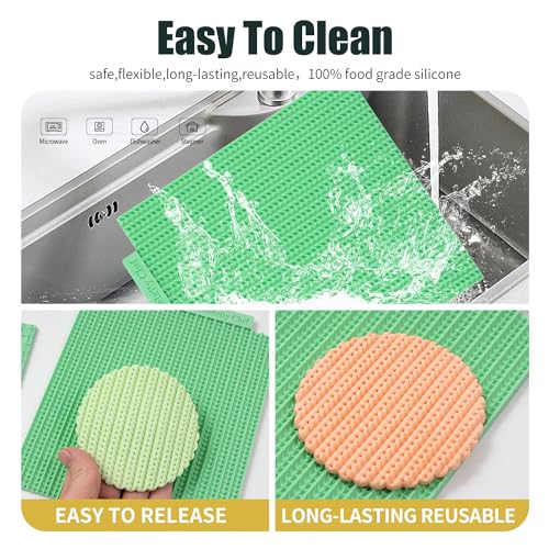 KALAIEN 1 Pcs Sweater Texture Fondant Impression Mats(Style 1) - color: Style 1