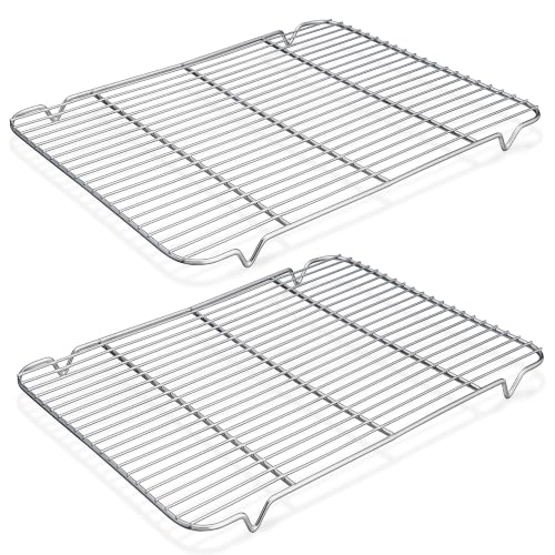 Homikit 2 Pack Cooling Rack, 18.9 *12.6 Inch XL Stainless Steel Baking Rack - size: 18.9*12.6 Inch