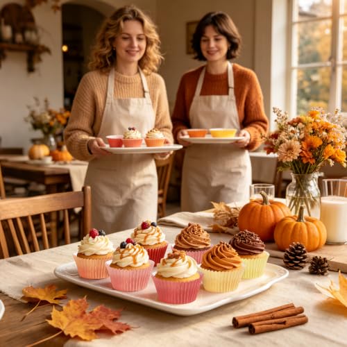 600Pcs Fall Cupcake Liners Autumn Baking Cups - style: Fall
