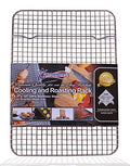 Kitchenatics Small Cooling Rack 8.5 x 12 In - Quarter Sheet Wire Rack - size: 8.5" x 12" Quarter Sheet (SMALL) - 1 PC