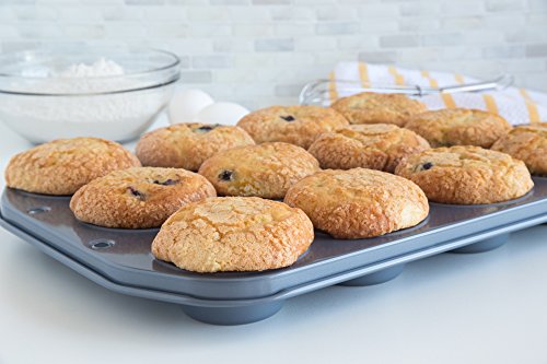 Fox Run 4455 Muffin Pan, 12-Cup, Preferred Non-Stick - style: Non-Stick 12Cup Muffin Pan