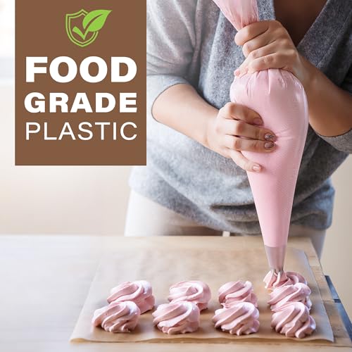 LotFancy 24 Inch Extra Large Piping Bags Disposable, 100pcs Icing Bags - size: 24 inch (Pack of 100)
