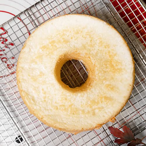 Fat Daddio's PAF-8375 Anodized Aluminum Angel Food Cake Pan, 8 Inch - size: 8 x 3.75 Inch