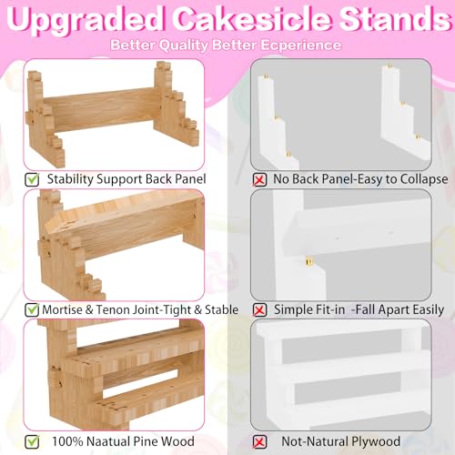 2 Set Upgraded Cake Pop Stand, Lollipop Cakesicle Cake Pop Holder Stand Display Holder Supplies (Cake Pop Stand) - color: Cake Pop Stand