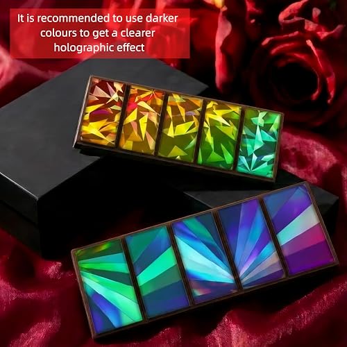 Christmas Candy Molds Holographic Chocolate Mold Silicone, Diamond - color: Windmill and Diamond, style: Rectangle