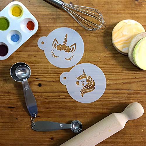 Unicorn Cookie Stencil Set C1027 by Designer Stencils
