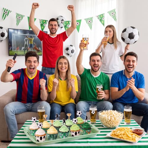 Soccer Cupcake Liners 200 Count Paper for Kids Birthday Parties - style: Style B