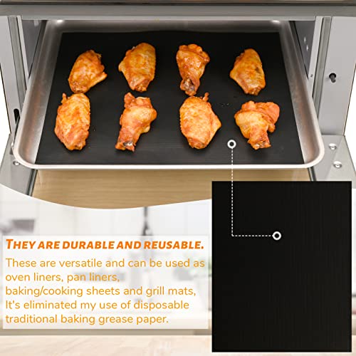 WMKGG 3 Pack Air Fryer Oven Liners Set, 9 x 11 Inch - size: 9"x11"-3 pcs Reusable Mat