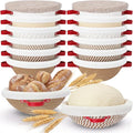Gisafai 12 Set 9 inch Round Banneton Sourdough Bread Proofing Baskets Bulk