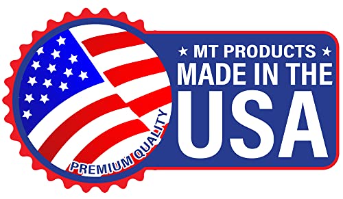 MT Products White Cookie Boxes - Size of 8" X 8" X 2.5" - (25 Pieces) Auto Pop-Up Bakery Boxes with Window - Made in the USA - color: White