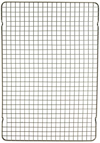 Nordic Ware 43343 Oven Safe Nonstick Baking & Cooling Grid (1/2 Sheet), Steel (Pack of 6) - size: (Pack of 6), style: Large