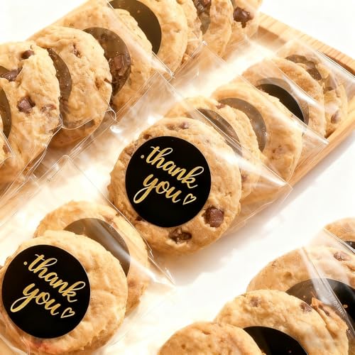 200 Pcs Self Sealing Cellophane Bags, 5x7 Inches Cookie Bags, Resealable Cellophane Bags Self Adhesive for Bakery Cookies Candy Snack - size: 5'' x 7''