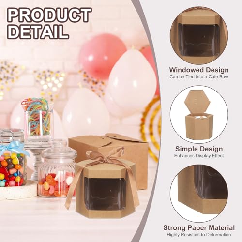 uxcell 10Pcs Cake Boxes 3.94x3.94x3.94 Square Bakery Boxes Gold - color: Gold, size: 3.94 x 3.94 x 3.94"
