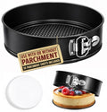 9 Inch Springform Pan 50Pcs Parchment Paper Cheesecake Nonstick Baking Mold - size: 9" Cake Pan