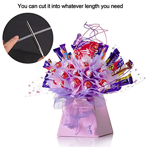 Palksky 100PCS Cake Pop Sticks, Lollipop Sticks,Cakepop Making Tools Accessories for Candies,Lollipops,Desserts,Chocolates Cookies DIY Supplies Bouquet