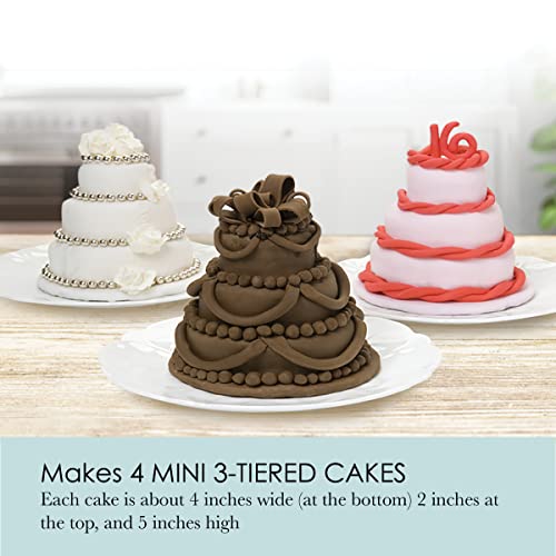 Chicago Metallic Multi-Tier Cake Pan Set - size: 6-Cup