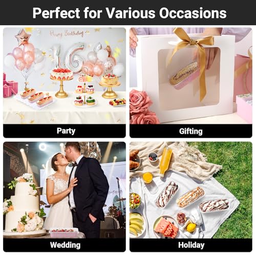 EUSOAR Dessert Cups with Lids, 100pcs 6.8oz 6.5"x2.5"x1.2" Pink Aluminum Foil Baking Cups Mini Loaf Pan Tin, Disposable Ramekins Containers Cheesecake Creme Brulee for Party Shower Wedding Gathering - color: Pink, size: 100pcs