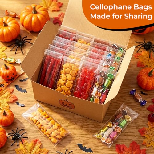 Morepack 2x6 Inch Mini Self Sealing Cellophane Bags 200Pcs - size: 2" x 6" (Pack of 200)