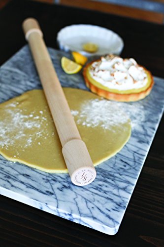 J.K. Adams Lovely Maple Wood Rolling Pin, 24-inches by 1-3/4-inches by 1/8-inches - size: 24 by 1-3/4 by 1/8-Inch