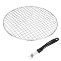 M METERXITY 1-Set Cooling Racks 10.2" Round 201 Stainless Steel, Silver - size: 10.2 Inch