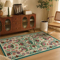 Pomegranate Area Rug 4x6 Washable Accent Rug - color: Pomegranate 02, size: 4' x 6' (Rectangular)