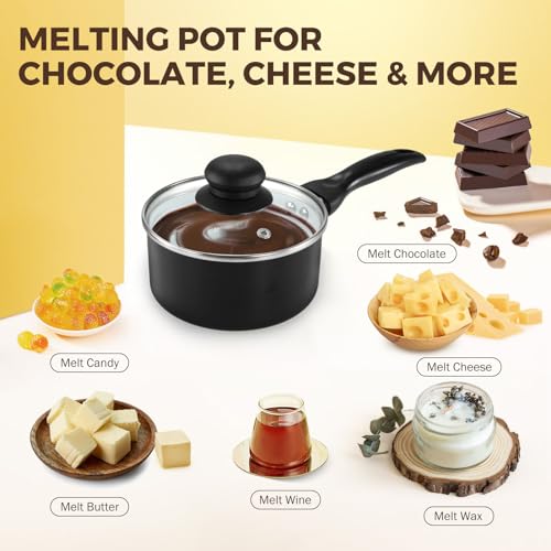 Electric Chocolate Melting Pot Capacity 1KG Adjustable Easy To Clean - size: Single Melter