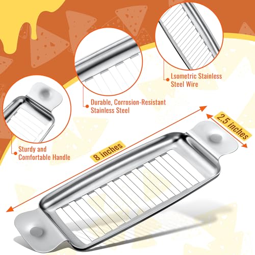 Stainless Steel Butter Cutter for Uniform 1/4-Inch Cheese and Butter Slices